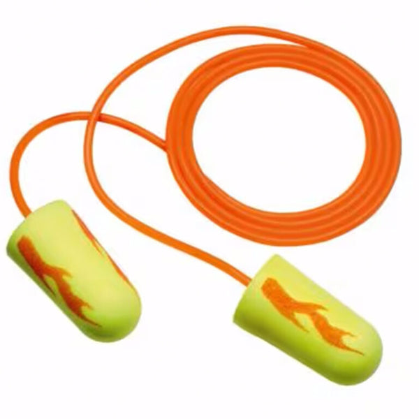311-1252 3M E-A-RSOFT YELLOW NEON BLASTS CORDED EARPLUGS BX/200