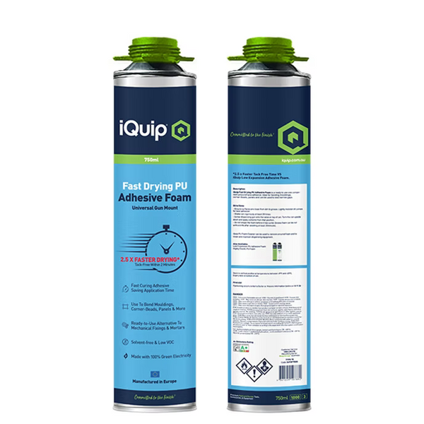 iQuip Fast Drying PU Adhesive Foam