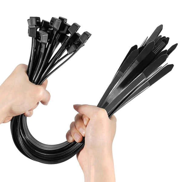 ziptie black CABLE TIE 550mm x 7.6mm (PACK 20)