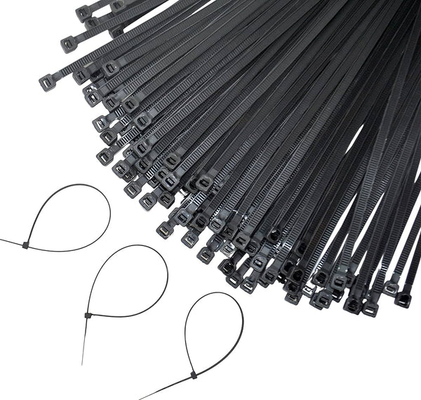 ziptie black CABLE TIE 100MM x 2.5mm x (20 PACK)