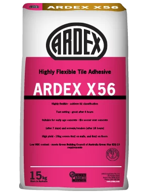 ARDEX X 56 Highly Flexible Tile Adhesive