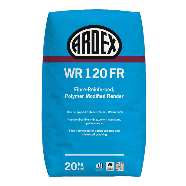 ARDEX WR 120 FR Fibre-Reinforced Polymer Modified Render