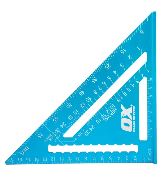 OX Pro Aluminium Rafters Square Metric – 180mm