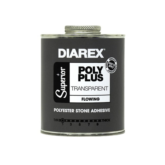 Polyplus Label Diarex Superior PolyPlus Transparent 1kg Knife Grade Stone Adhesive ...