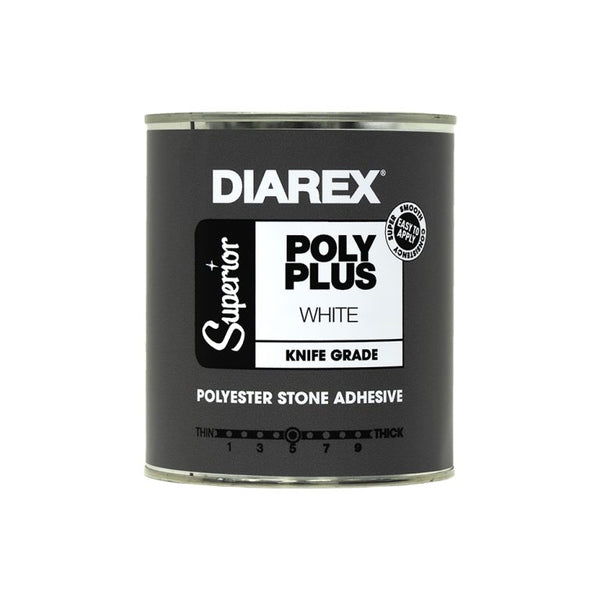 Superior PolyPlus White Knife Grade,19 kg Pail