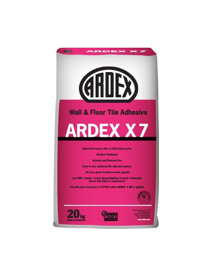 ARDEX X 7 Flexible Standard Set Tile Adhesive