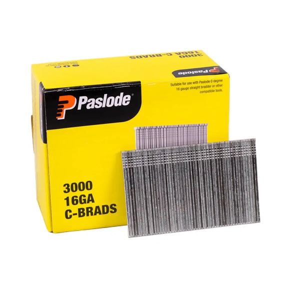 Paslode B20250 3000-Pack C Series 50mm 16 Gauge Galvanised Brad Nails