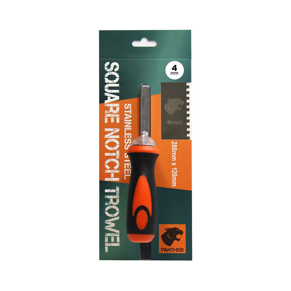 PANTHER Square Notched Trowels