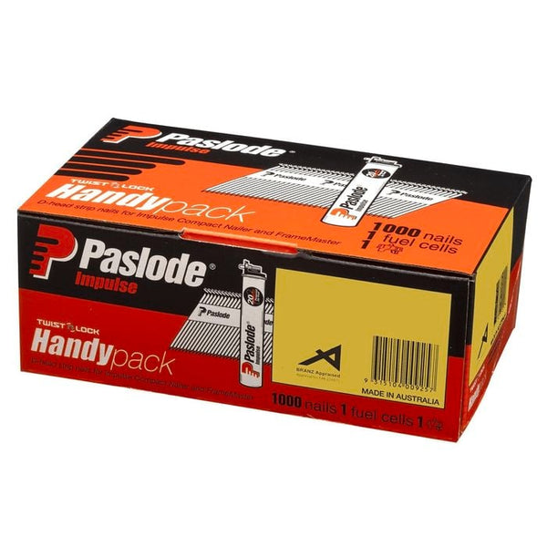 Paslode Impulse 90 x 3.15mm HDG D-Head Nail - 1000 Pack