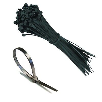 ziptie black CABLE TIE 200mm x 4.8mm x (PACK 20)